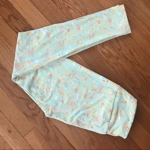 Lularoe OS leggings EUC